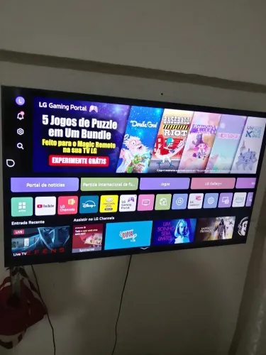 Smartv 50 polegada ótimo LG nova