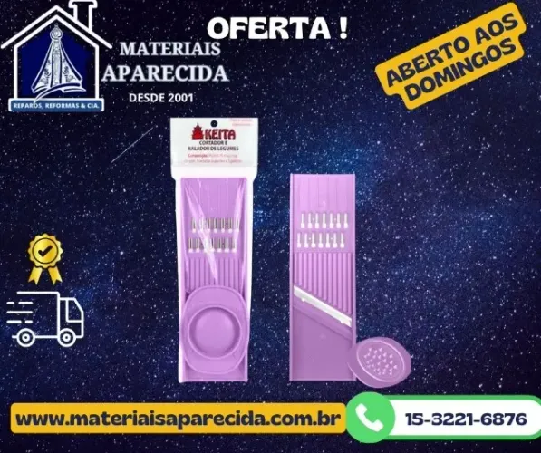 Cortador Ralador Dupla Face Lilas Keita
