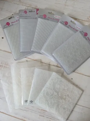 Kit Placas de Relevo para Scrapbooking e Scrap Festa