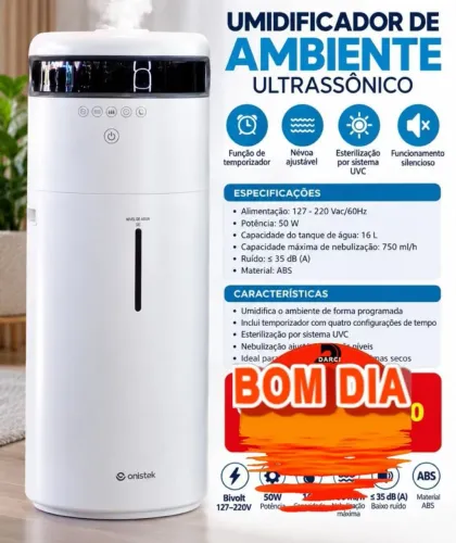 Umidificador de ambiente 