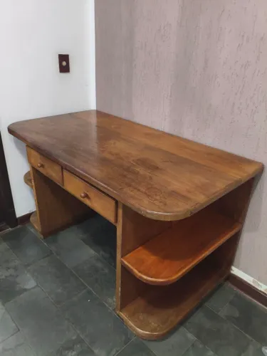 Escrivaninha Mogno maciço 