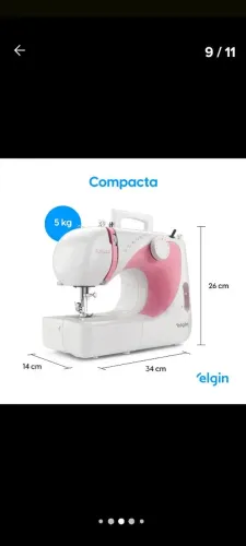 Maquina de costura portátil Nova 