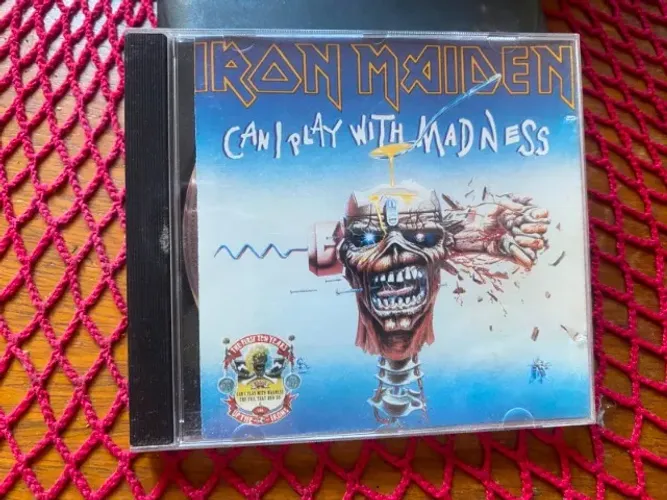 Cd Iron Maiden The Evil that men do Can I Play With Madness