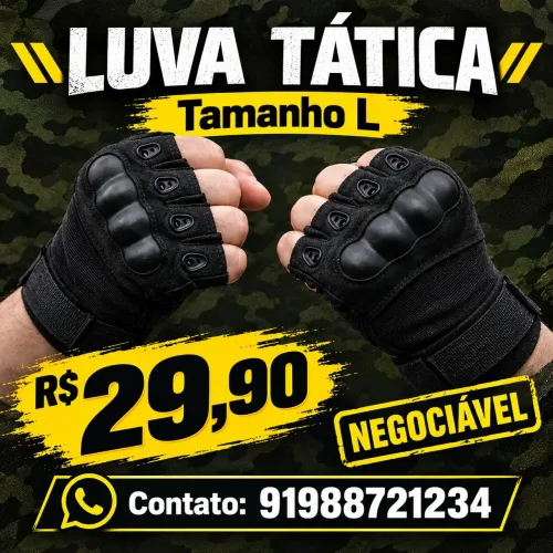 Luva tática T/L