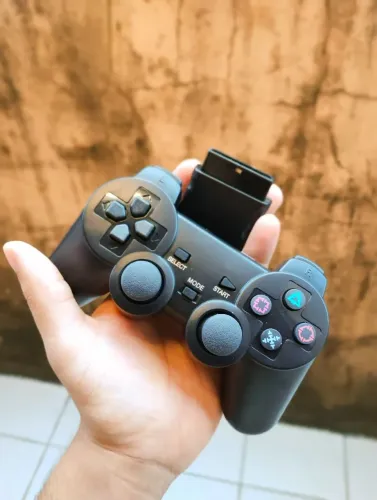 Controle PS2 sem fio - Novo 