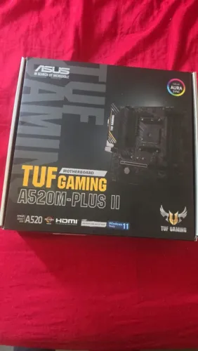 Placa mãe Asus TUF Gaming A520M Plus II