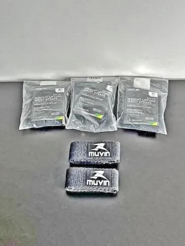 Straps Muvin Musculação Novos