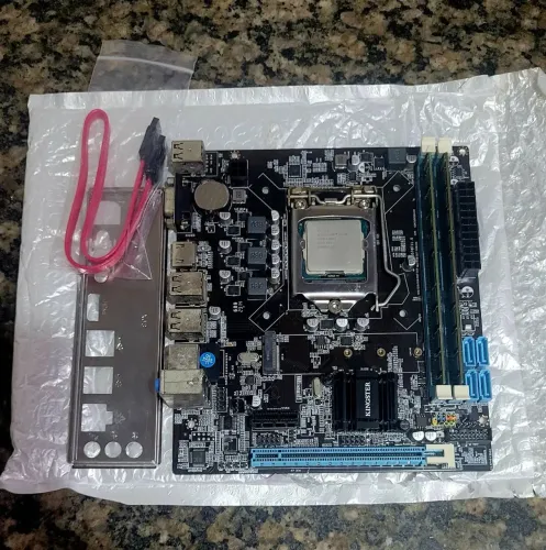 Kit i5 3470+H61m+16gb Faço envio