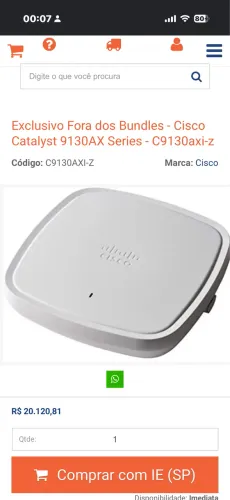 Catalyst 9100AX Series - lote com 10 unidades