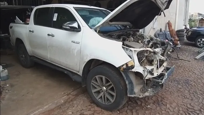 Sucata Hilux 2018 retirada de peças