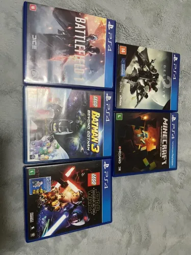 VENDO LOTE jogos ps4