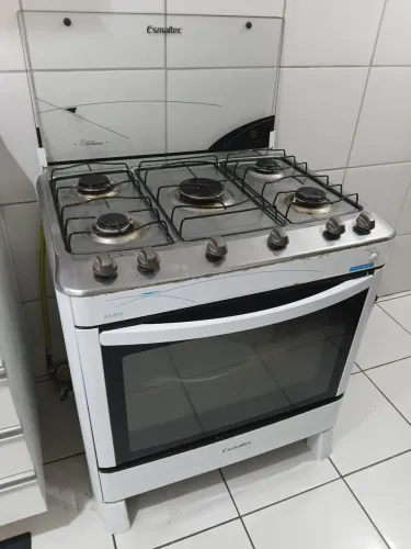 Fogão 5 bocas esmaltec