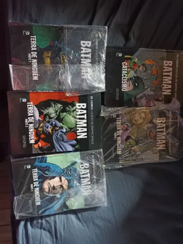 Lote Batman Cataclismo - Terra de Ninguém do 1 ao 4 (falta a 5)