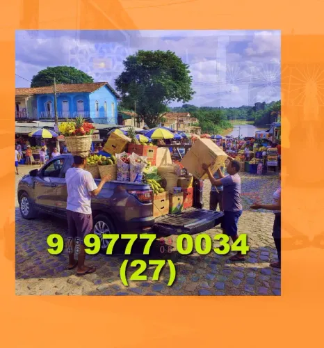 frete rápido e barato, ligue e agende já! atendimento excelente!