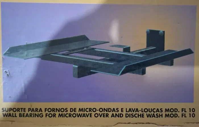 Suporte para Microondas Lava Louça Cor Branca