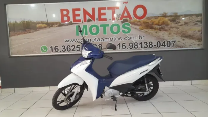 HONDA BIZ 125i BRANCO 2023