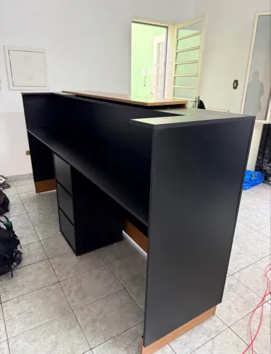 Balcão para recepção