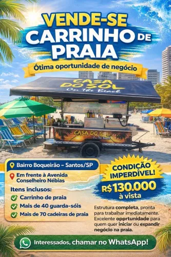 Carrinho de praia