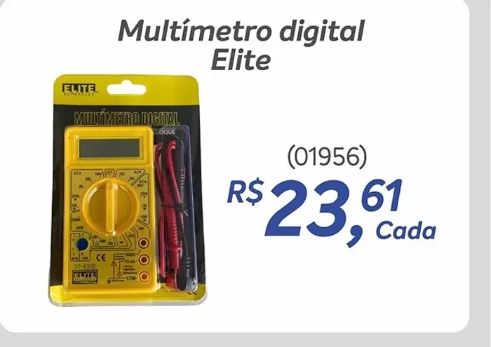 Multímetro digital Elite