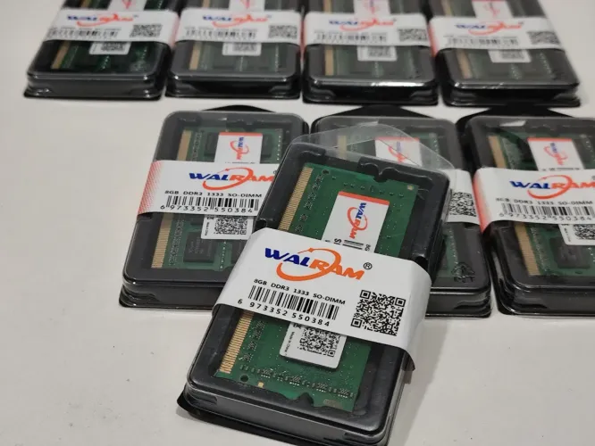 Memória ram ddr3 1333 8gb notebook