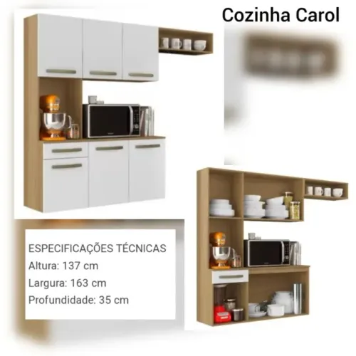 Armário de cozinha carol
