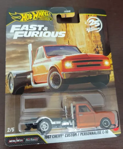 Hot Wheels Premium Fast & Furious 1967 Chevy Custom C-10 - Lacrado