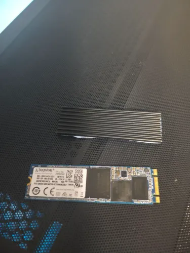 SSD Kingston 512GB M.2 NVMe com Dissipador