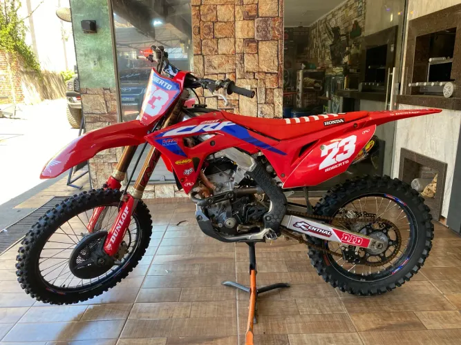 CRF 250R partida elétrica