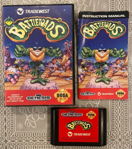 Jogo Mega Drive - Battletoads CIB