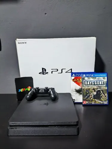 PS4 SLIM 1T SEMINOVO