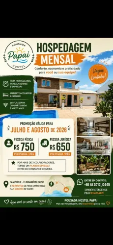 Pacotes Mensais no campeche