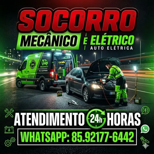 Socorro mecanico 24 horas - Fortaleza 