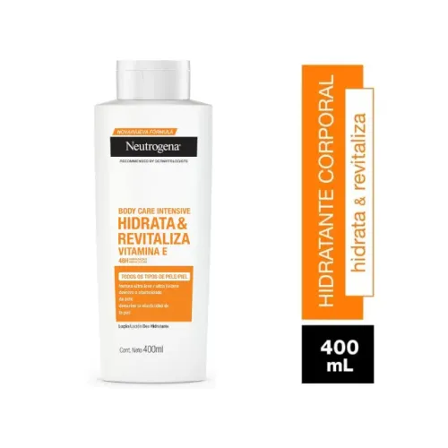 Creme Hidratante Corporal Neutrogena Hidrata & Revitaliza 400ml - Skincare do Corpo