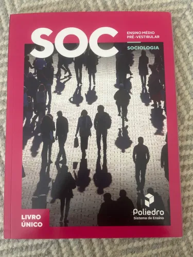 Livro sociologia curso pré vestibular medicina Poliedro