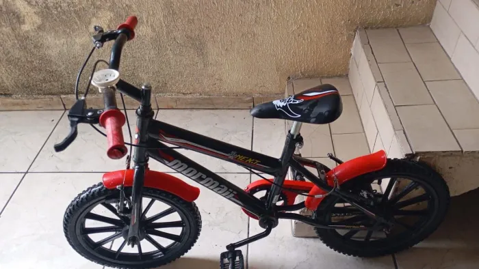 Bicicleta infantil COM RODINHA mormaii criança aro 16