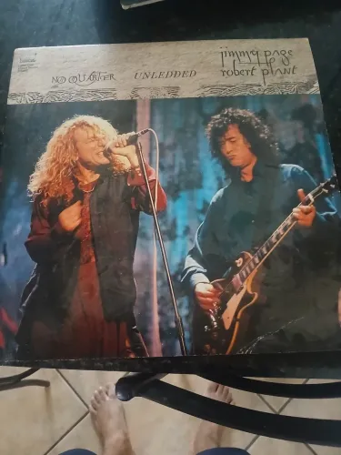 Laser disc Robert plant e Jimmy page