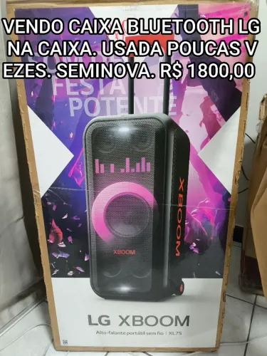 Caixa de som LG