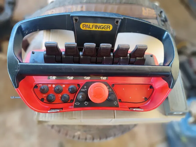 Controle remoto Munck Palfinger joystick