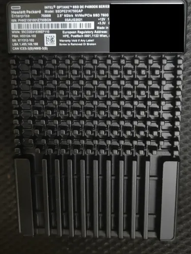 Optane 750GB U2