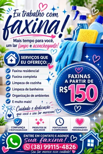 Atendo em toda Montes Claros