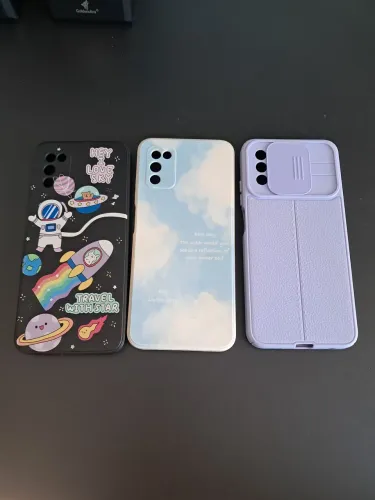 Kit com 3 capinhas Galaxy A03s