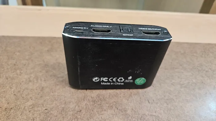 Extrator de áudio hdmi