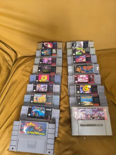 Cartuchos similares super Nintendo