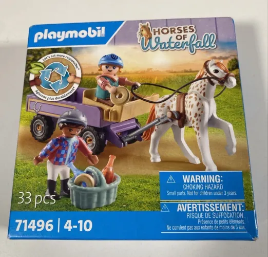Playmobil 71496- Carruagem de Pônei e Crianças (Novo)