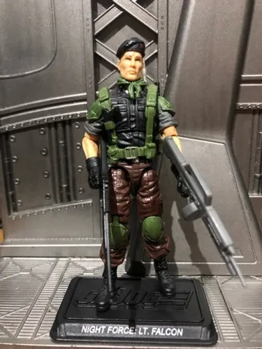 GI JOE EXCLUSIVE CONVENTION /LT. FALCON (v6) NIGHT FORCE COMMANDER