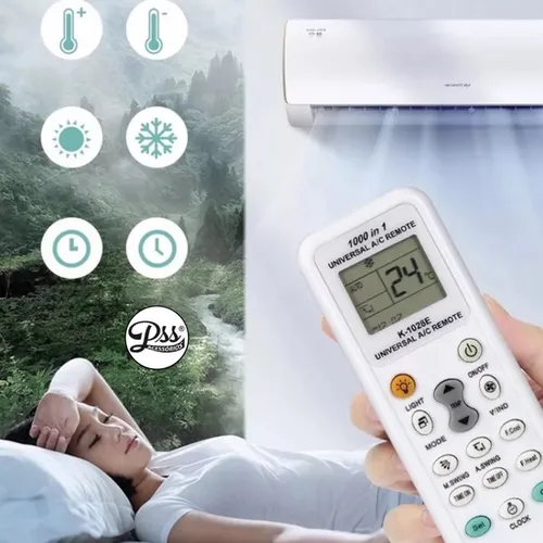 Controle Universal ?/Ar Condicionado Com Iluminação Noturna