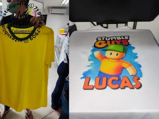 Estampas para camisas apartir de 5,00! Sublimação