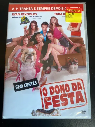 DVD original O dono da festa - sem cortes
