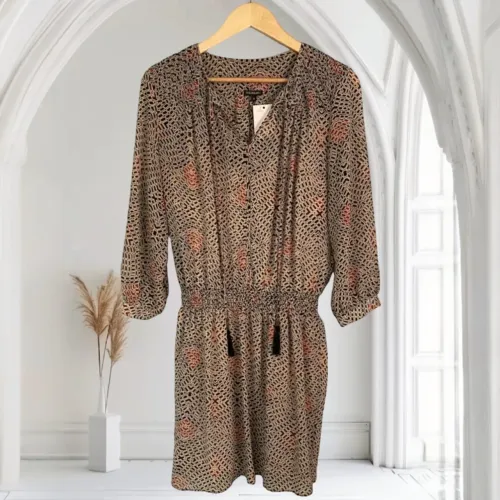 VESTIDO LE LIS BLANC SEDA