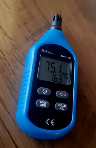 Termo Higrômetro Digital Minipa aferido - aceito cartão e trocas